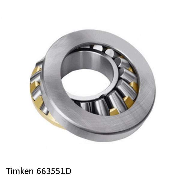 663551D Timken Tapered Roller Bearing Assembly