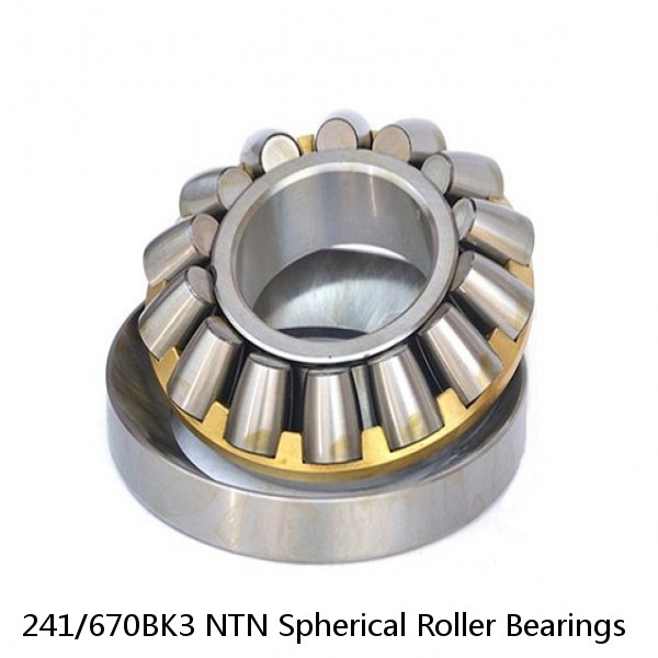 241/670BK3 NTN Spherical Roller Bearings #1 small image
