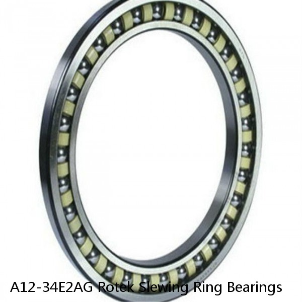 A12-34E2AG Rotek Slewing Ring Bearings #1 image